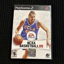 NCAA Basketball 09 (Sony PlayStation 2, 2008) CIB & Tested