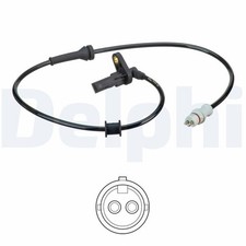 DELPHI ABS Sensor Raddrehzahl SS20590 für KC0 KANGOO FC0 RENAULT FC01 FC0A FC0F