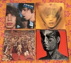 Rolling Stones LOT OF 4 LP  Goats Head/Rock N Roll/ Black Blue/ Tattoo VG+ to EX