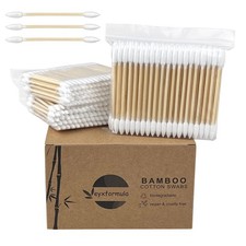 Pointed Tip Cotton Swabs, 500 Count Double Precision Tips