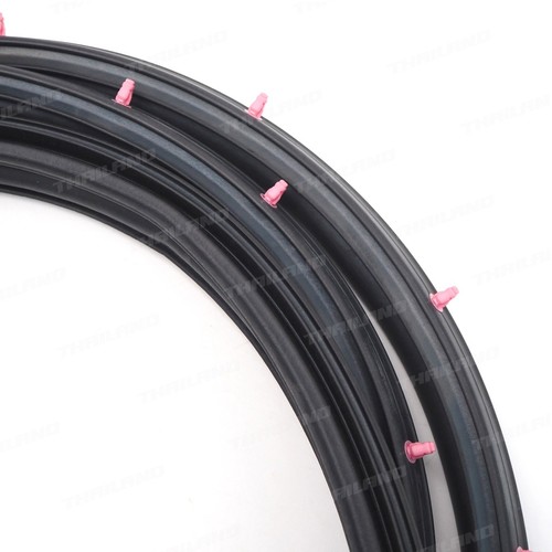 Set 4 Door Rubber Seal Weatherstrip Fits Mitsubishi Lancer Sedan '02 - '07 - Picture 6 of 7