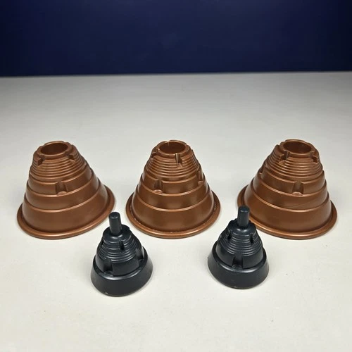 GI JOE 1989 Crusader Space Shuttle Thrusters Original Hasbro Parts Lot (5) Set
