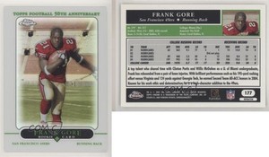 2005 Topps Chrome Refractor Frank Gore #177 Rookie RC