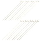  40 Pcs Metal Flower Card Holder Cute Heart Paper Clips: Floral Holders