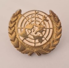 United nations lapel pin