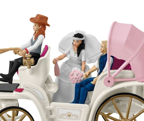 SCHLEICH - The bridal carriage - - SHL42641 - Picture 3 of 3