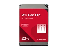 Western Digital 20TB WD Red Pro NAS Internal Hard Drive HDD - 7200 RPM, SATA 6 G