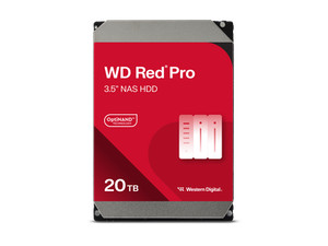 WESTERN DIGITAL WD202KFGX WD Red Pro 20 TB Hard Drive - 3.5" Internal SATA