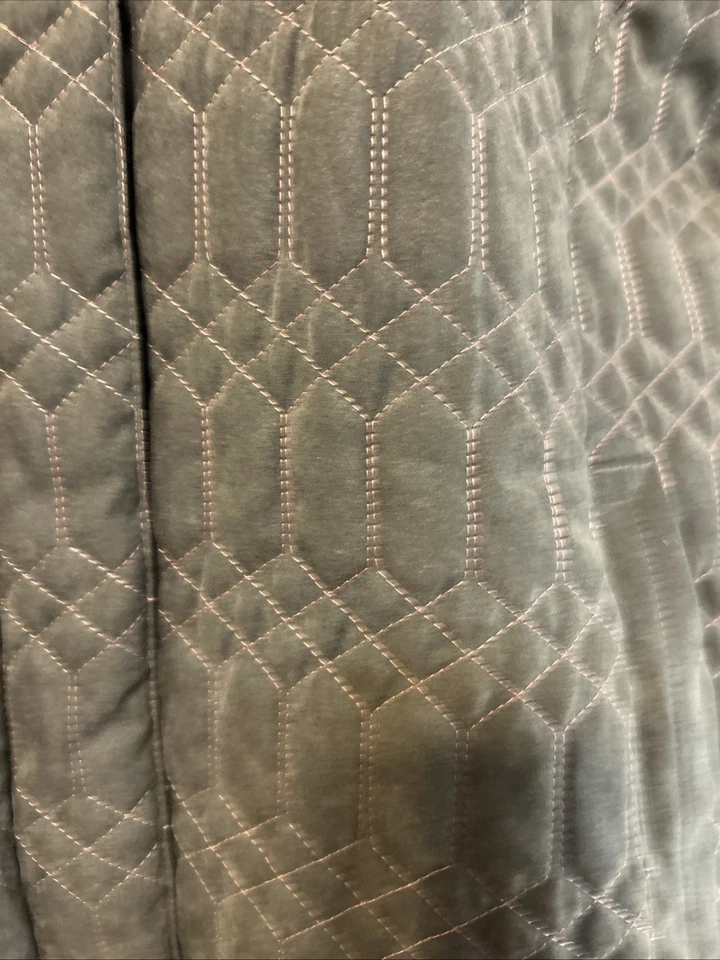 Abrigo verde para mujer cuello de piel de zorro genuino acolchado talla grande Bernado ¡Raro! Foto 3 de 4