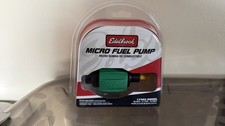 Edelbrock Universal Diesel 12V Micro Electric Fuel Pump 38 GPH / 144 LPH 17302