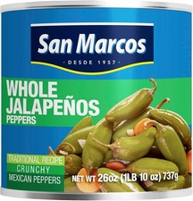 Whole Jalapeno Peppers, 26 Ounce