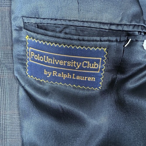 Ralph Lauren Polo University Club Glen Plaid grau gestreift Wollanzug 42R 32x32 - Bild 7 von 21