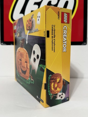 LEGO 40697 Creator Halloween Pumpkin & Ghost Light-Up 254 Piece Seasonal GWP - Picture 4 of 5