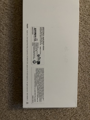 NOWY Apple Watch pleciona pętla solo 45mm liliowy rozmiar 10 - Zdjęcie 4 z 5
