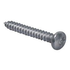TAMPER-PRUF SCREW 401260 Scrw Sz #10,T25,Zinc,1.75"L,PK25 5HY86