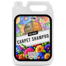 Carpet Cleaner Shampoo Flower Scent 5L Carpet Shampoo for Machines Carpet 4.43 per litre