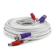Swann Pro Security BNC Extension Cable 50ft/15m - White - SWPRO-15ULCBL-GL