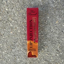 Too Faced Lip Injection Maximum Plump Lip Gloss ~ CARAMEL APPLE 4g / .14 oz. NEW