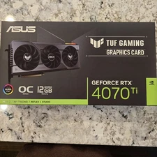 ASUS TUF Gaming NVIDIA GeForce RTX 4070 Ti 12GB GDDR6X Graphics Card, Tested
