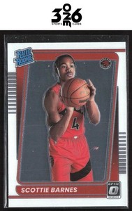 Scottie Barnes 2021-22 Donruss Optic Rookie #186