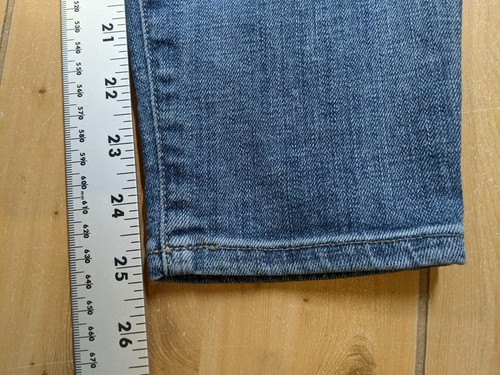 Lucky Brand Exposed Button Fly High Rise Bridgette Jeans Skinny Womens Size 4/27 - Picture 8 of 10
