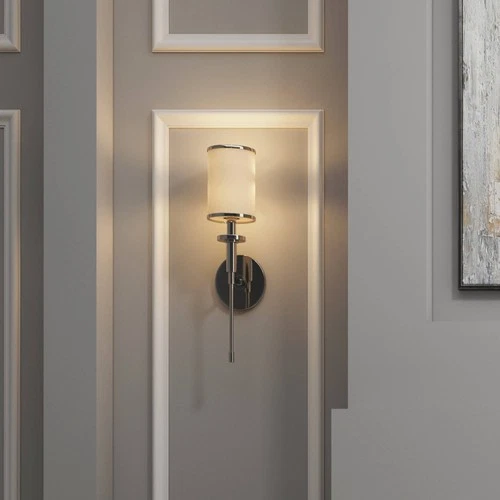 Crystorama Hatfield 18 1/2" High Polished Nickel Wall Sconce - Picture 6 of 7