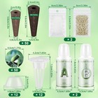 128pcs Seed Pod Kit Grow Anything Seed Pod Kit Hydroponic Growing Kit for sdFmR