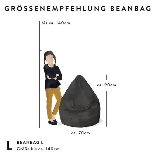 Sitting Point Sitzsack 90 x 70 cm - Bild 2 von 5