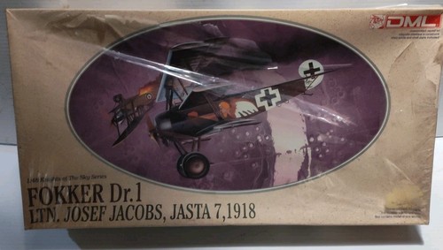 Dragon 1:48 Scale Fokker Dr.1 LTN. Josef Jacobs, Jasta 7, 1918 -NEW-