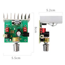 TDA7377 DC12V 33W/12W Dual-channel Audio Power Amplifier Board Module