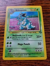 Nidoqueen 7/64 Rare Holo 1999 Jungle Set WOTC Pokémon Cards MP!