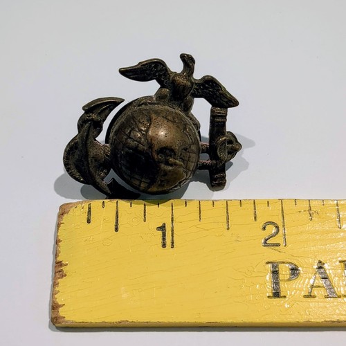 WWI Ära US Marine Corps Adler Globus & Anker EGA USMC Vintage authentisch Original - Bild 6 von 6