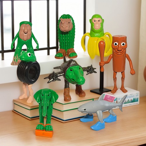 8pcs NEW Italian Brainrot Tung Sahur Figure Toy Tralalero Tralala Figures - Picture 10 of 12