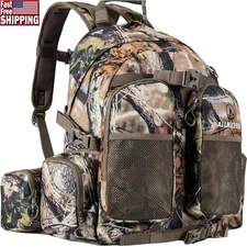 Tactical Hunting Backpack W/ Compass Whistle Multi-Pocket Stealth Outdoor Gear