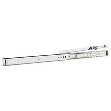 Accuride C 2632-8D Drawer Slide, Rail Mount, Full, Soft Close, Pk2, 1/2"W