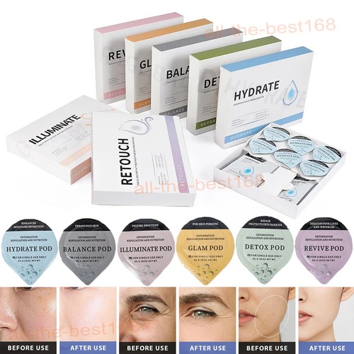 Máquina facial de burbujas de oxígeno CO2 cápsula de spa de chorro de oxígeno iluminar gel exfoliante - Imagen 1 de 29