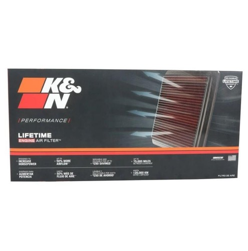 K&n Deporte Filtro de Aire 33-2937 para Peugeot 307 206 1.6L 2005-2009 - Bild 3 von 7