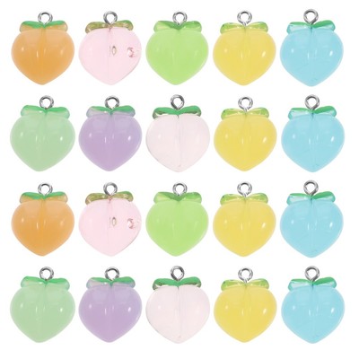  20 Pcs Schmuckherstellungs-charms Fruchtanhänger Für Armbänder Halskettenzauber