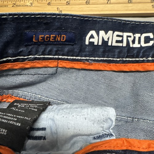 American Fighter Legend Straight Stretch Distressed Jeans 36x34 (40x34) Actual - Picture 9 of 15