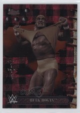 2025 Topps Chrome WWE x Cactus Jack Red & Black Refractor Hulk Hogan #60