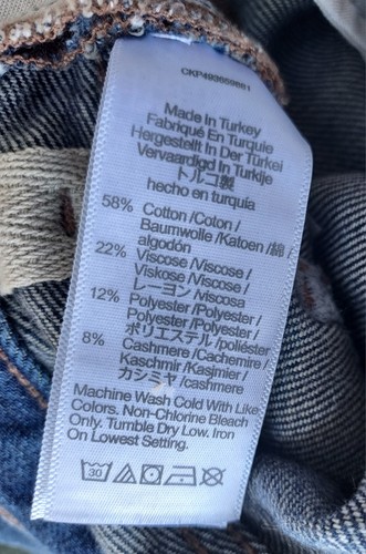 Madewell Barrel Leg Denim Jeans Gr. 25 Button Fly Top Zustand #NT892 Softdrape - Bild 13 von 14