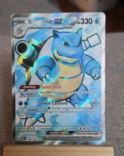Blastoise ex 184/165 Sv: Scarlet & Violet 151 Holo