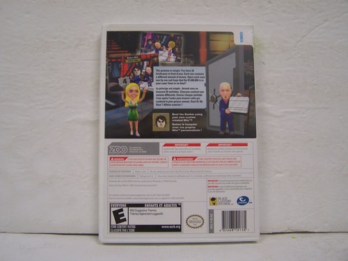 Deal or No Deal (Nintendo Wii, 2009) CIB - Picture 2 of 3