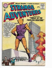 STRANGE ADVENTURES 153 - VG/F 5.0 - "THREAT OF THE FACELESS CREATURE!" (1963)