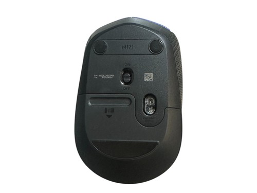 Logitech M171 Kabellose Maus 2,5 GHz mit USB-Mini-Empfänger - Blau - Bild 3 von 4