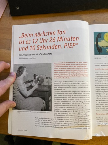 Das Archiv 4/2024 - Dienstleistungen, 175 Jahre Telegrafie Berlin-Frankfurt - Bild 6 von 8
