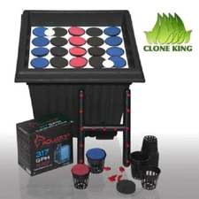 CLONE KING AEROPONIC CLONING MACHINE 25 SITE CLONER 100% WILL ROOT VERY EASY