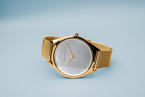Bering unisex reloj de pulsera Ultra Slim 39 mm 3 ATM cristal de zafiro Slim Design pulsera - Imagen 3 de 4