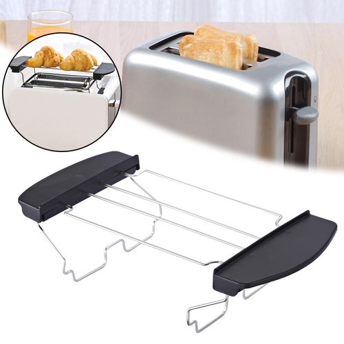 Brötchenaufsatz für Toaster Toastbrot Halter Zubehör für Küche Edelstahl-Neu - Bild 16 von 22