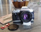 Snake! Yashica Fx-103 Program Film Camera w/ Ml 50mm f1.7 lens Zeiss C/Y mount